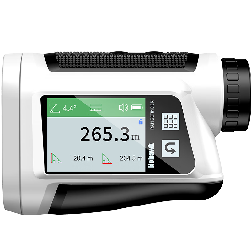 Nohawk Outdoor Golf Rangefinder Telescope 800M Distance/Height/Angle Measurement with Color Screen and Touch Buttons for Home Use
