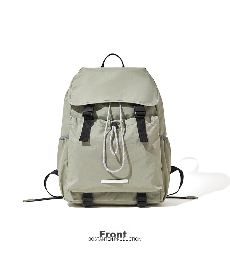 BOSTANTEN Men's Lightweight Drawstring Backpack, Student Schoolbag, Sports Hiking Bag, Large Capacity Outdoor Cycling Backpack for Wome 9