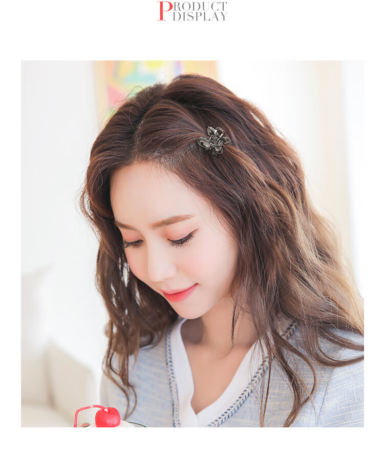 CHIMERA Butterfly Hair Clip, Korean-Style Fashionable Hairpin, Bangs Clip, Top Clip, Side Clip, Hair Barrette, Birthday Gift for Wome 15