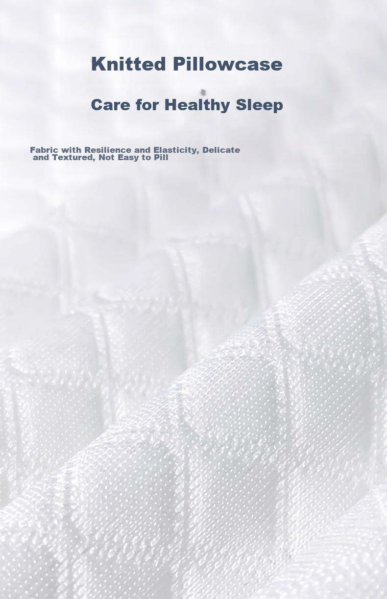 AVIVI Thai Latex Pillow Core Neck Support Pillow for Sleep Aid, Adults, Students, Children, 30*50cm, Pure White 7