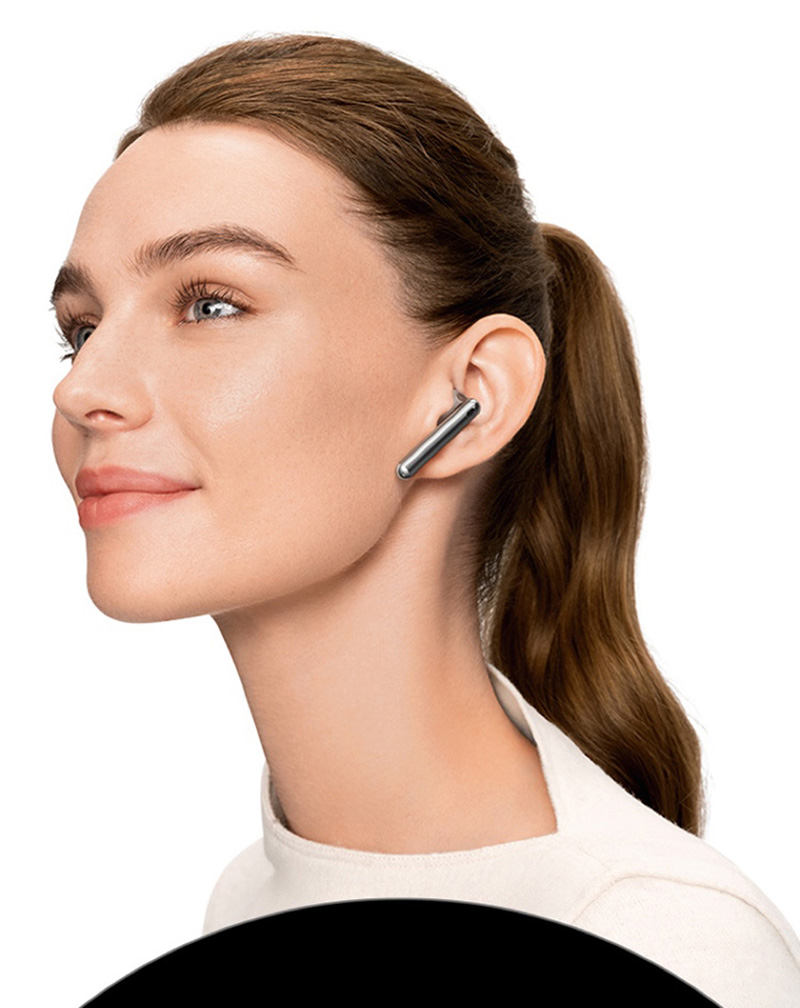 华为huaweifreebuds4e无线耳机半开放主动降噪20空气感舒适佩戴高解析