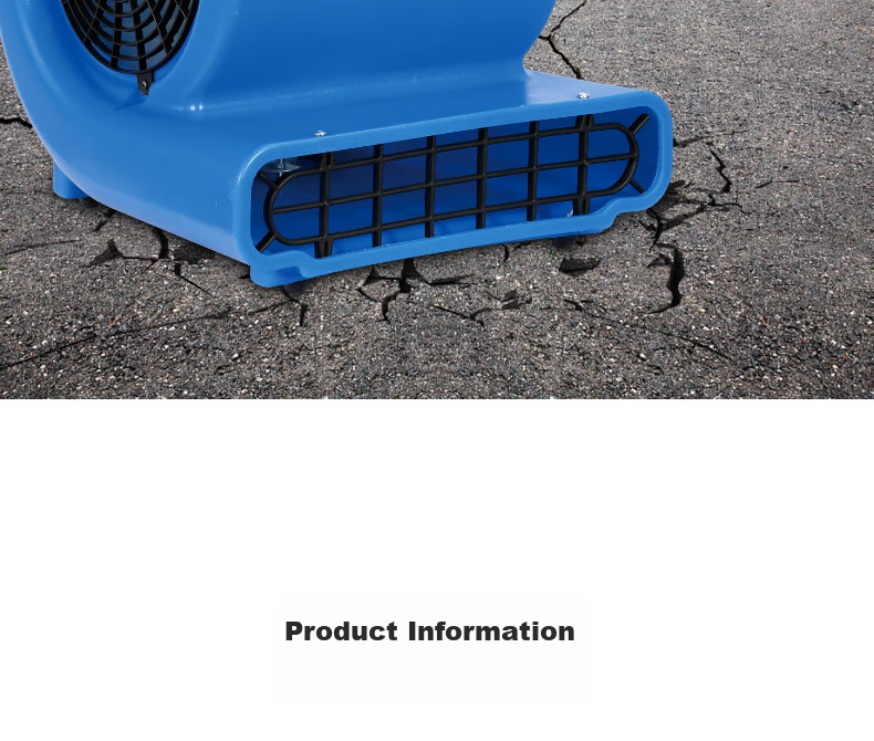 JIEBA BF533, Power 1000W, Wind Speed 25m/s, Floor Blower for Toilet, Carpet Dryer, Blower Fan Stand 14