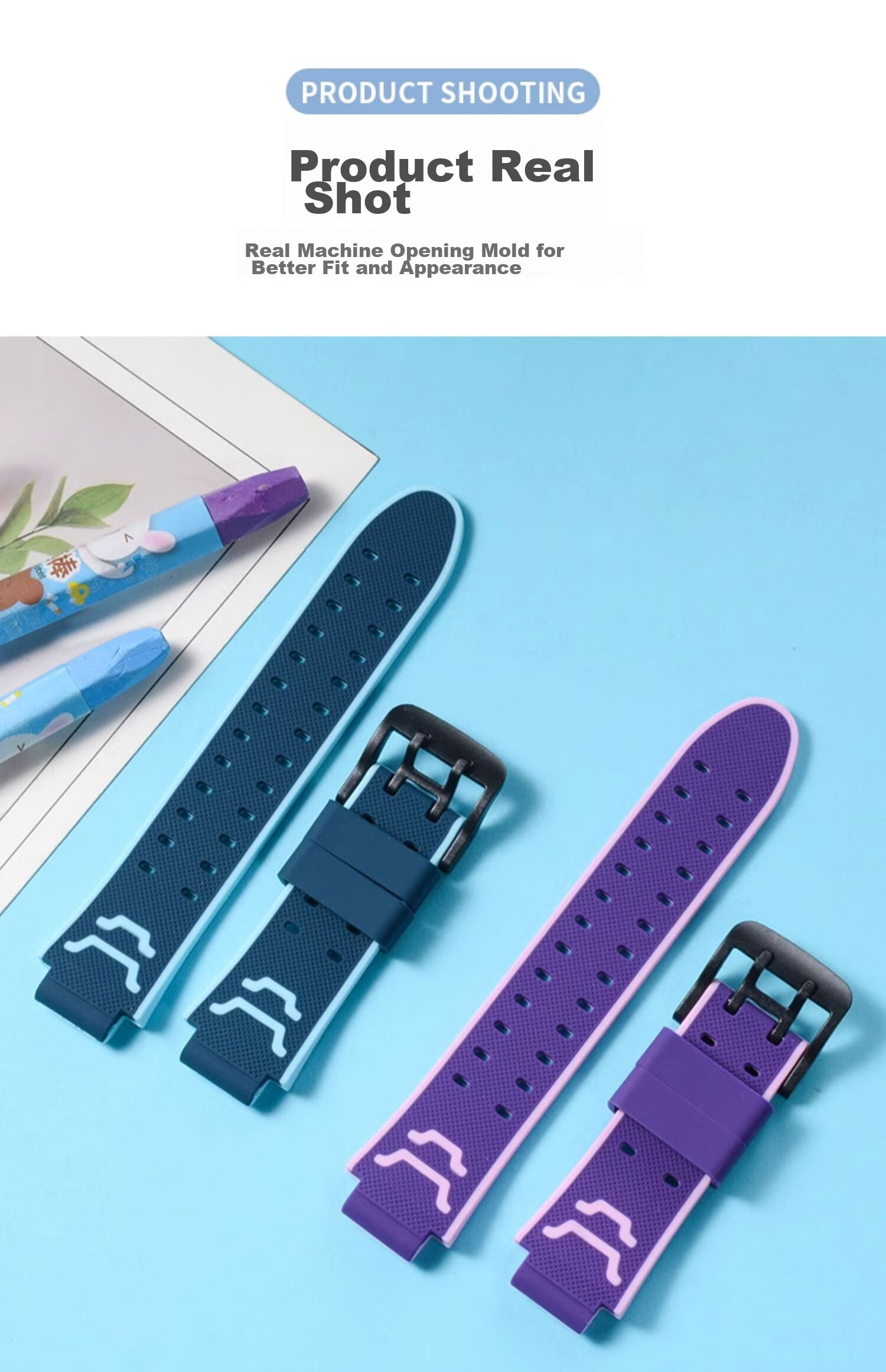 Iboann Suitable for Xiaotianc Z8A Watch Strap, Z11 Watch Strap, Silicone W2307ac, Children's Z10/Z9/z7s/z6apro Student Q5/N3/U5/D3/Q1A Watch Strap 12