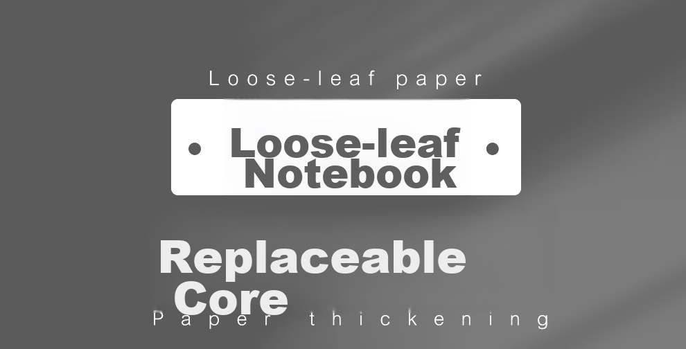 Jiaranheng Loose-Leaf Refill Paper, 4-Hole, Suitable for A4 Loose-Leaf Notebooks And Notebooks, Thickened Blank Refill Pages 1