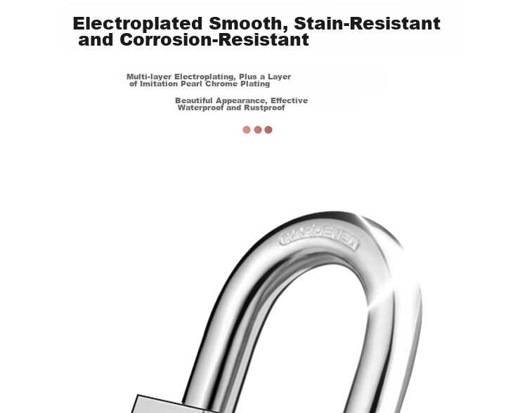 Aoben Padlock, Door Lock, Warehouse Large Iron Gate Lock, Home And School Use, Large Anti-Rust Lock, Anti-Theft Lock, 7660 Upgraded Versio 5