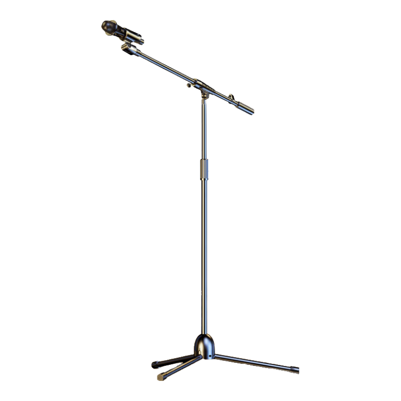 Haomuren Microphone Stand, Professional Stage Floor-Standing Adjustable Tripod, Conference Speaking Recording Mic Stand, Floor-Standing KTV Wireless Condenser Mic Stand with Clip