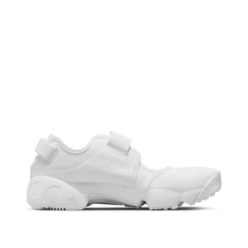 NIKE Women's Slippers, WMNS NIKE AIR RIFT BR Sneakers, DN1338-100 White, Size 35.5 8