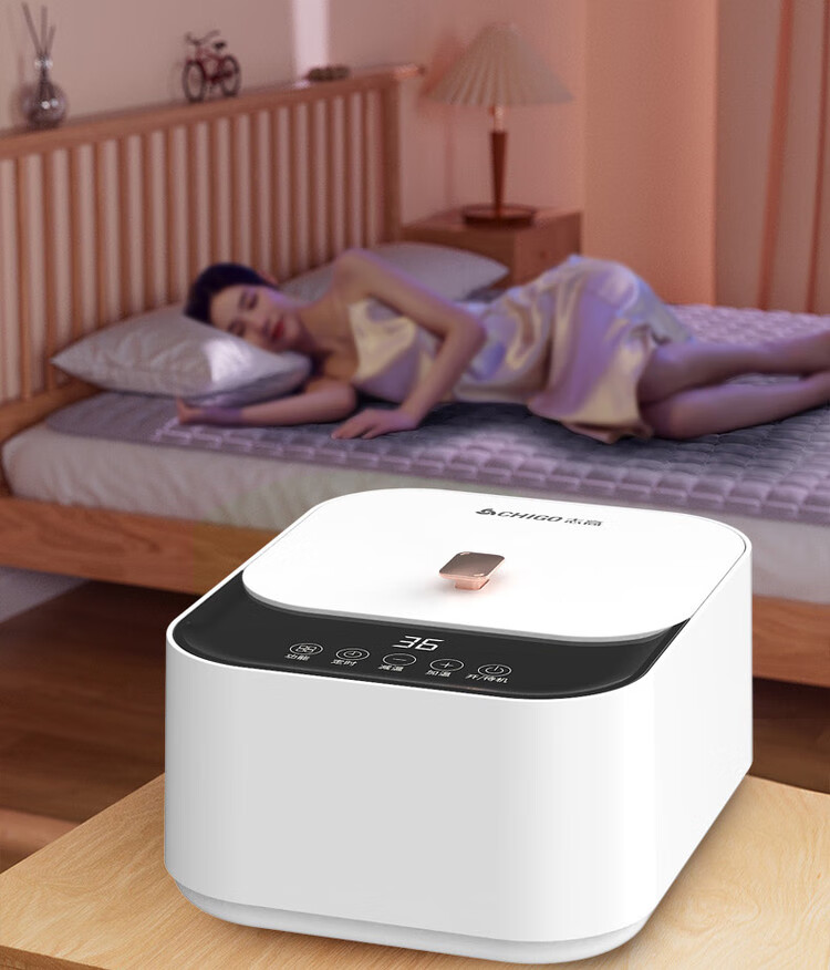CHIGO [Water and Electricity Separation] Double Graphene Milk Velvet Water Circulation Electric Heated Mattress 1.8x2m 24