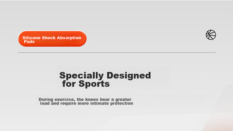 NAILEKESI N Sports Knee Pads Professional Knee Joint Protection Sleeve Basketball Meniscus Patella Equipment Gray One Pair L 4