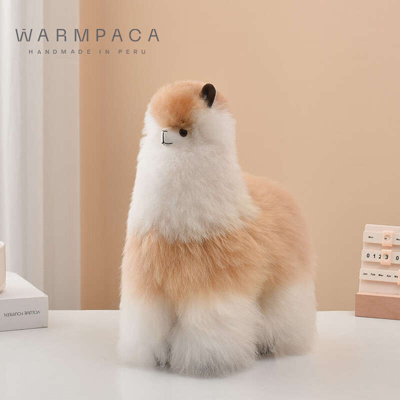 Warmpaca Alpaca Plush Toy Doll Stuffed Animal Pillow for Girls, Birthday Gift for Girlfriend