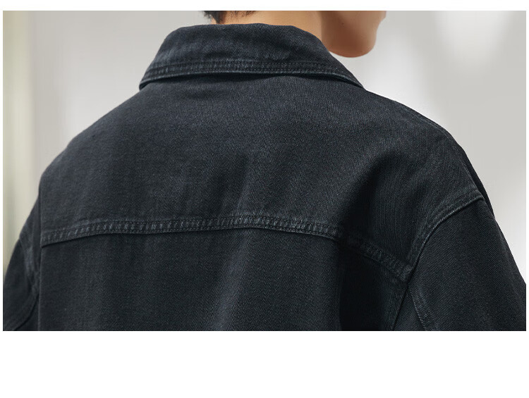 Zengzhi Denim 2026 Spring Autumn Men's Letter Embroidered Denim Jacket Casual Denim Workwear Coat Men's Denim Shirt 8