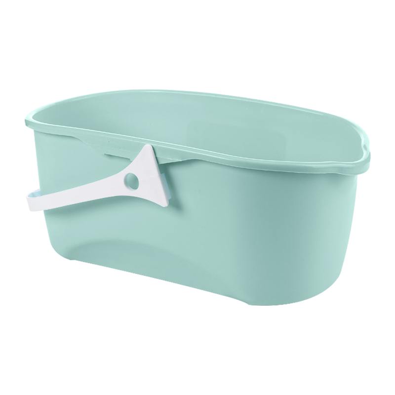 MR Mop Bucket, 15L Rectangular Mop Bucket, Plastic Water Bucket, Portable Large Capacity Cleaning Bucket, Random Color