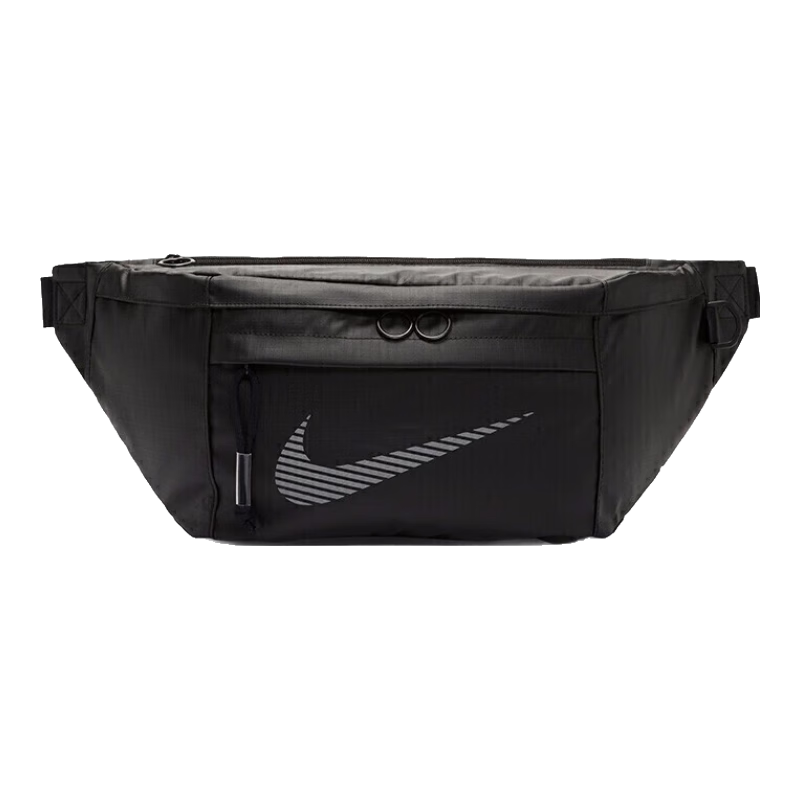 NIKE Unisex Waist Bag Chest Bag HERITAGE Sports Bag DB4697-010 Black Standard Model