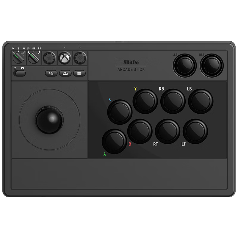8BitDo 8BitDo Arcade Stick for Street Fighter 6 Fighting Game, Microsoft Xbox Version XSX One Iron Fist 8, Wolfenstein: The New Order, Real-Time Fighting 1 Game Controller PC Computer Steam