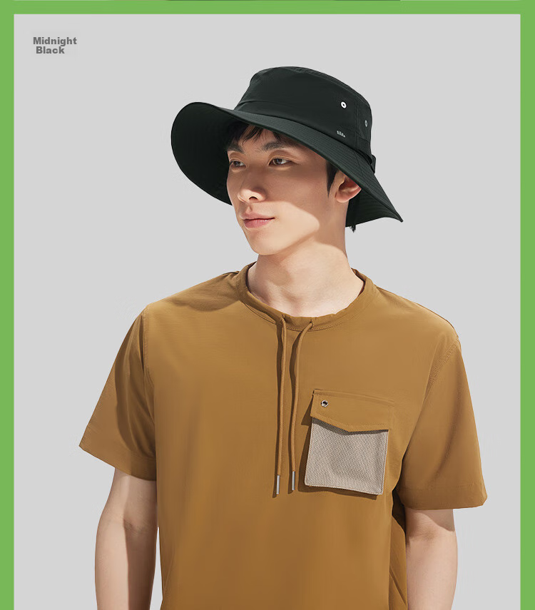 Beneunder Sun Hat for Men, Fisherman Hat, Breathable Sun Protection Cap, Outdoor Hiking Hat, Fishing Water-Resistant Hat TS013 25