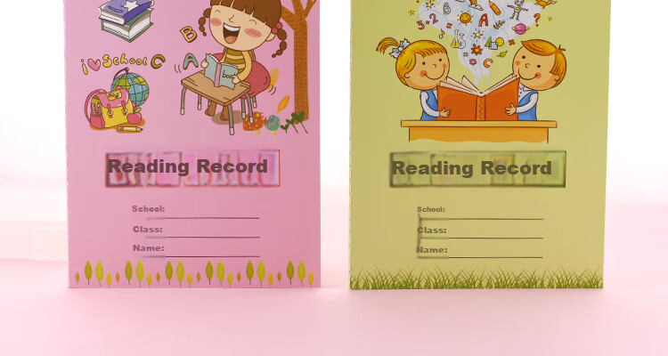 Yuhe A5 Elementary School Student Mind Map Reading Notebook, Children's Book Notes, After-Reading Reflections, Good Words And Sentences Collection Book, Diary, 4-Pack Set, 5198 Gree 2