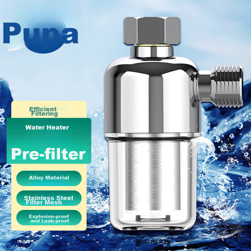 PURPAVWINNER Universal Water Heater Filter, No-Change Cartridge Washing Machine Pre-Filter, Whole-House Tap Water Purifier, Shower Head And Faucet Filter