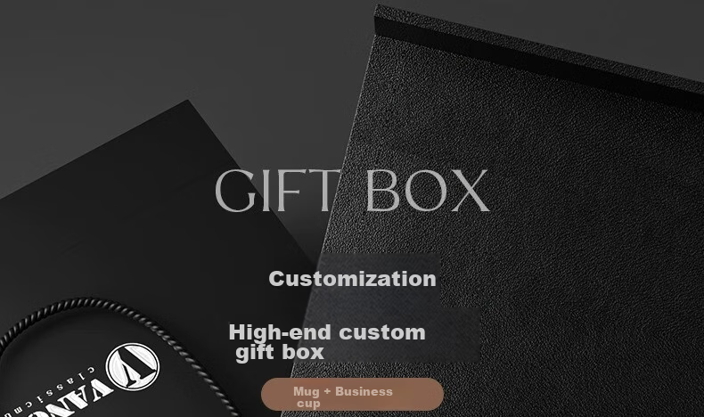 Vanow Insulated Mug Set, Ceramic Mug Gift Box, Corporate Bulk Purchase Customization LOGO Water Cup Gift for Teachers 4