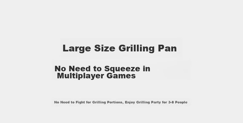 Bear Electric Grill, Home Barbecue Grill, Meat Roasting Pan, Electric Griddle, All-In Grill for Skewers And Meat, Low Smoke Emission, Fully Detachable, Suitable for 5-7 People, Q21N1 9