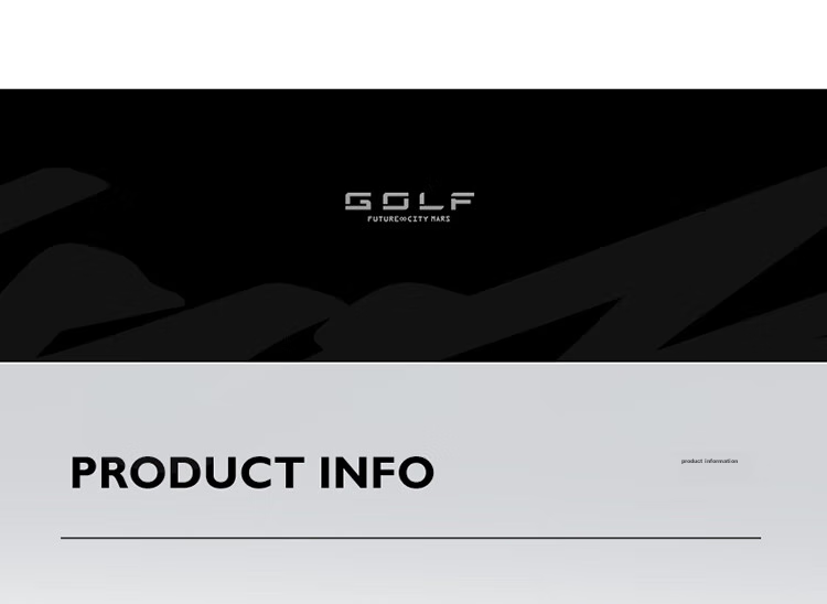 GOLF Shoulder Bag for Men, Large Capacity Crossbody Bag, Trendy Water-Resistant Casual Lightweight IPad Bag, Fashionable Sports Messenger Bag 13