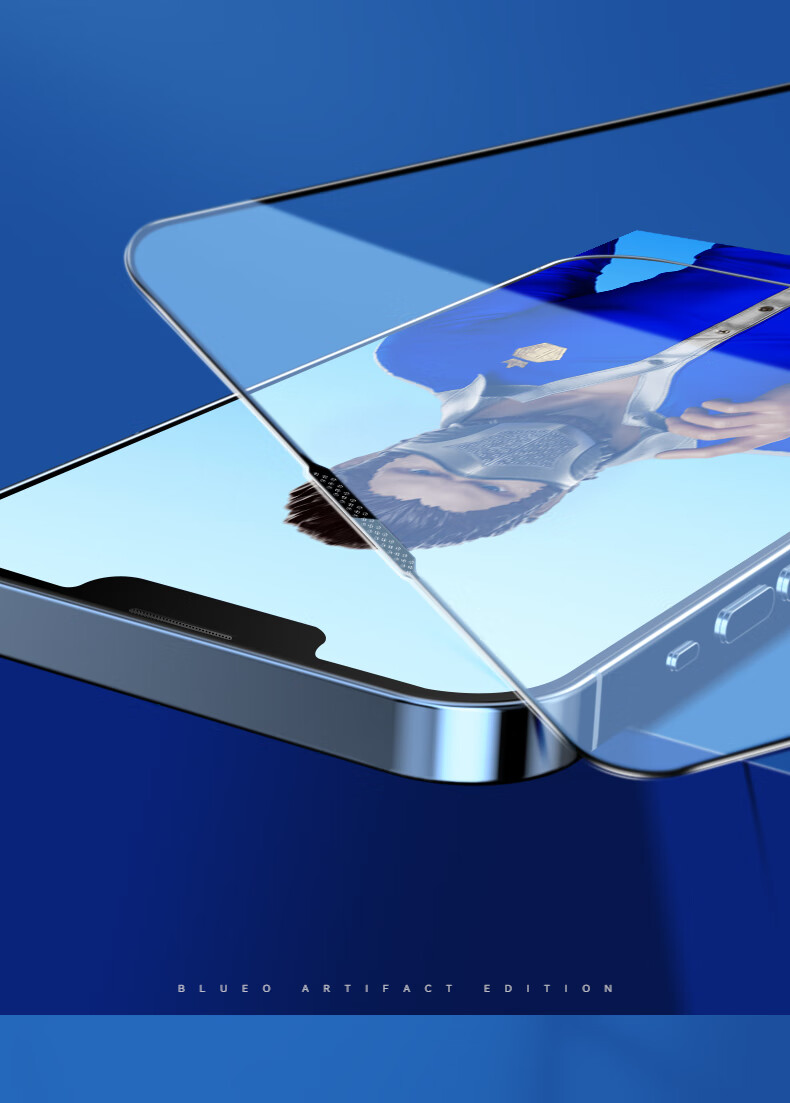 Lanxingxiansheng Tempered Glass Screen Protector for Apple IPhone 17e/13/13pro, Full Coverage Earpiece Thin Edge Anti-Dust Phone Film [Thin Edge Earpiece Dust-Proof] 4