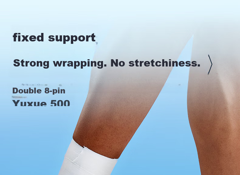 LP White Adhesive Tape, Sports Tape Bandage, Serrated Easy-Tear Self-Adhesive, for Joints, Muscles, Ankles, Calf, Arms, 38mm*13.7m 8