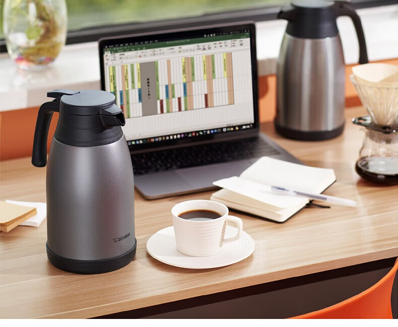 ZO JIRUSHI Insulated Bottle, Large Capacity, 304 Stainless Steel, Insulated for Home And Office Use, Portable Water Bottle, Hot Water Thermos, RA1.5L 9