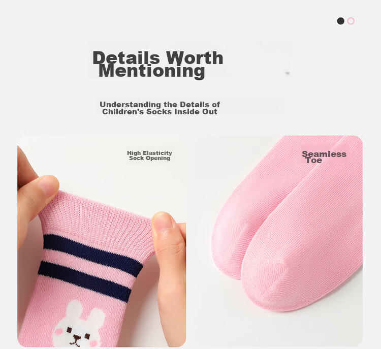 Bingxuemumian Children's Socks, Girls' Knee-High Socks, Spring Autumn Winter School Style Cotton Socks, Seamless Mid to Big Kids Versatile Calf Soccer Socks 13