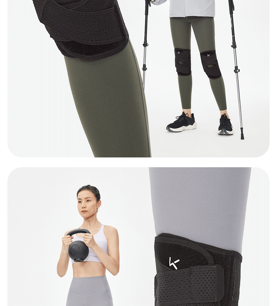 Keep Breathable Open Knee Brace Sports Running Men Women Meniscus Injury Joint Support for Hiking Basketball Badminton 27