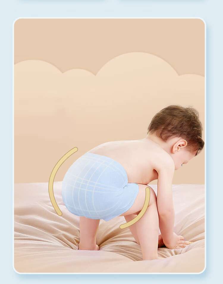 Xinqin Disposable Men's Underwear, Daily-Use, Pure Cotton, No-Wash Boxed, Starry Sky Series, Mid-Rise, XL Size, 5-Pack 33
