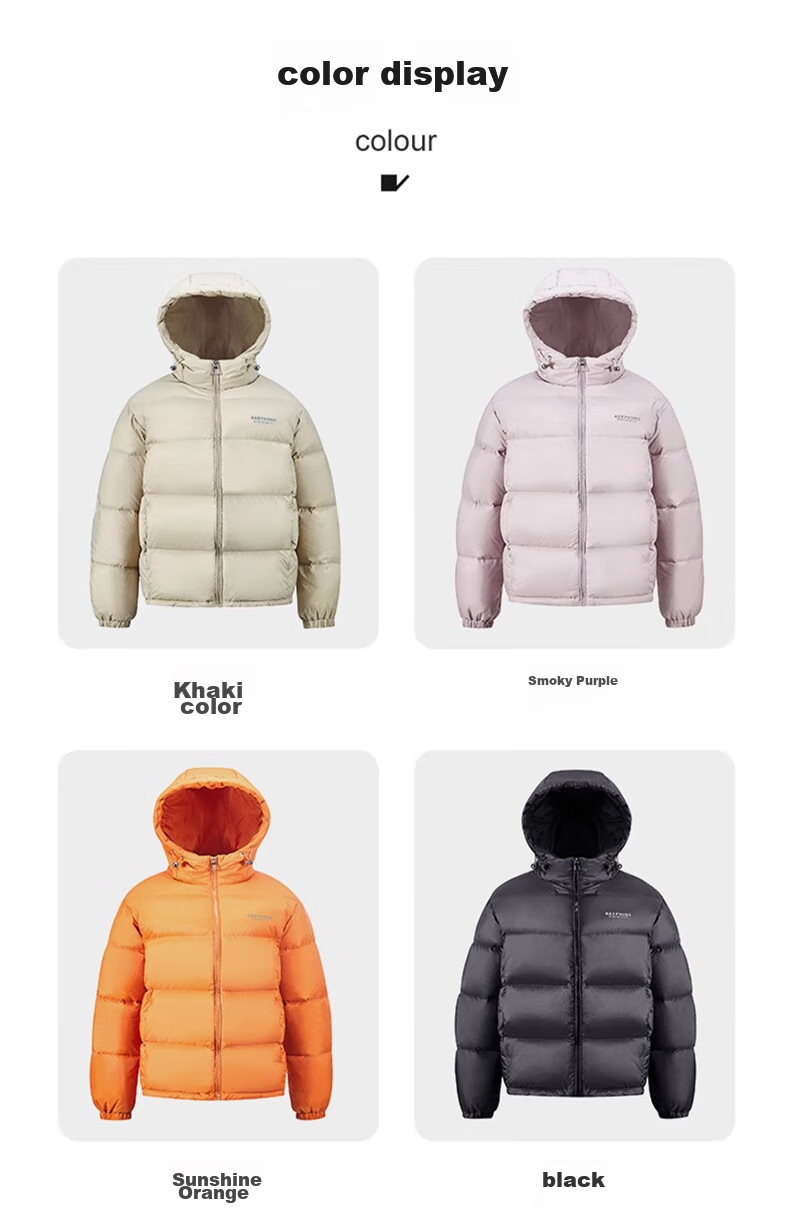 Yalu Waterproof, Windproof, And Dirt-Resistant Short down Jacket for Women, New Winter 2026 Style with Hood, Heat-Retaining And Warm Puffer Coat, Sold by JD 21