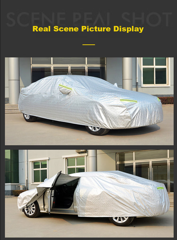 KOOLIFE Car Cover Full Protection Sunshade Thickened Suitable for Xiaomi SU7, Volkswagen, Buick LaCrosse, Toyota Crow 18