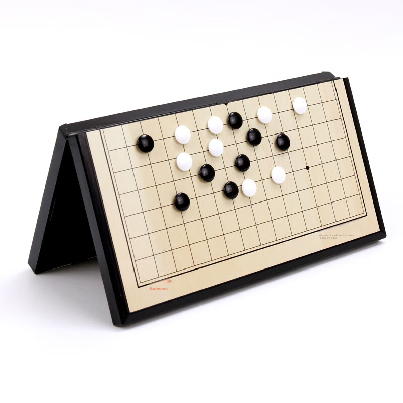 Chenggong Magnetic Five-In Chess Set with Folding Board, Board Game for Children's Leisure And Travel, Portable Five-In Chess Set 5218