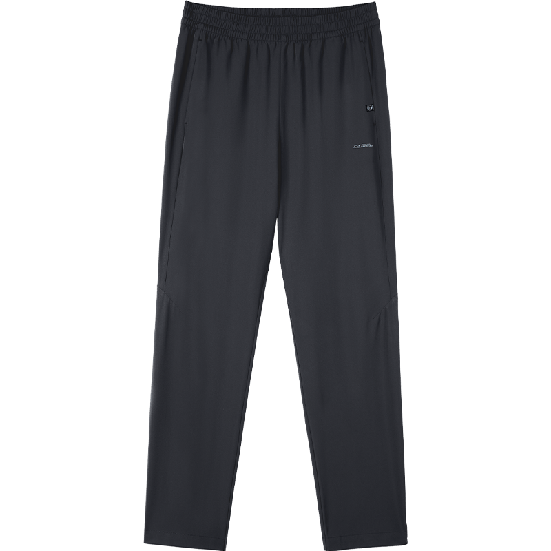 CAMEL Ice Silk Casual Pants for Men, Summer New Loose Straight-Leg Quick-Dry Sun Protection Dad Running Sports Trousers