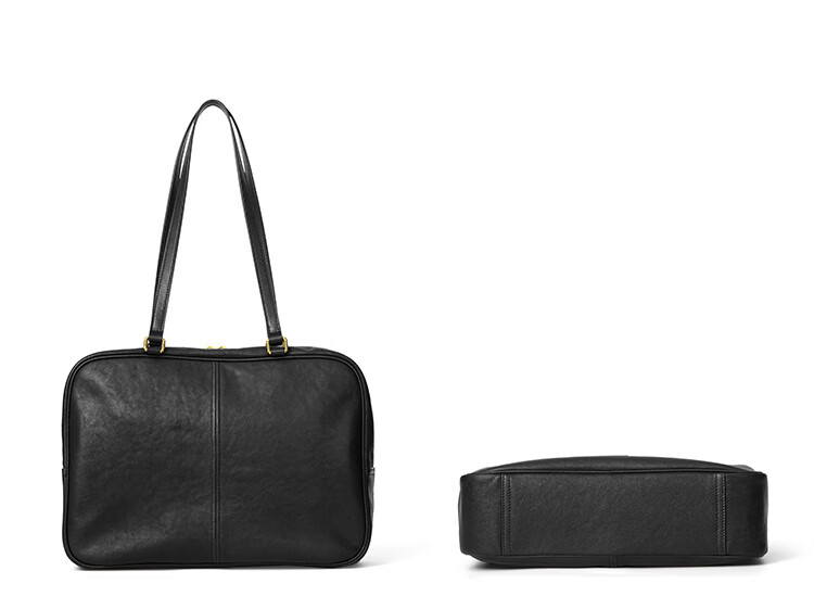 HR Handbag, Women's Bag, Vegetable Tanned Leather, Ladies' Underarm Bag, Light Luxury High-End Shoulder Commuter Bag, Women's Birthday Gift 22