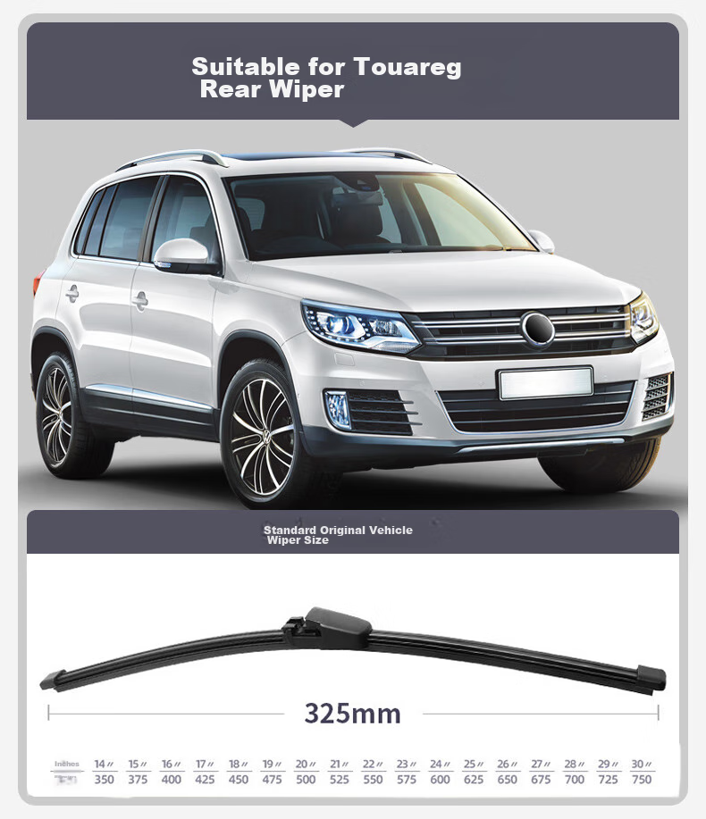 Deyun Volkswagen Tiguan Rear Wiper Blade, Rear Wiper Blade 13V 4