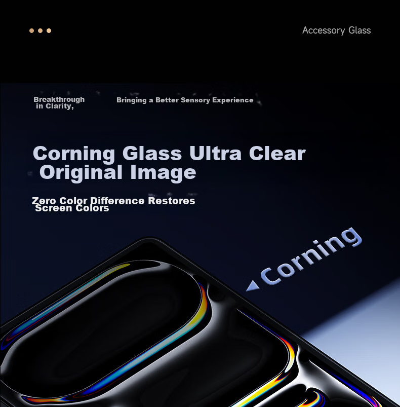 Benks Tempered Glass Screen Protector for IPad Pro 11, Compatible with 2025 New 11-Inch Apple Tablet, Full Coverage Anti-Drop Protection for 2025/24 Models, Corning High-Definition Protective Film 13