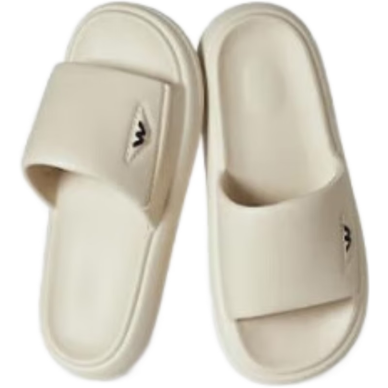 Sanli Slippers for Women, Summer Indoor Home Bathroom Shower Non-Slip EVA Couple Sandals for Men, Coffee Color, Size 40/41