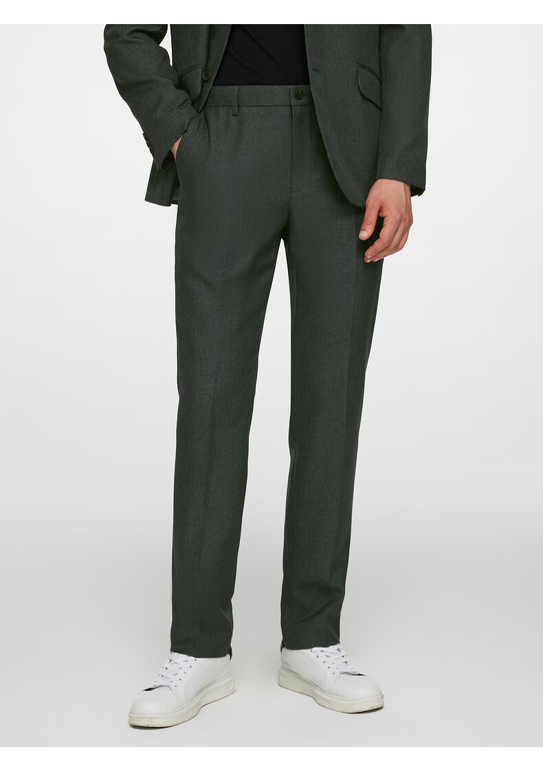 G2000 [Anti-Static] Spring And Autumn Mall Matching Business Commute Soft Comfortable Formal Dress Pants, Black, Size 32 11
