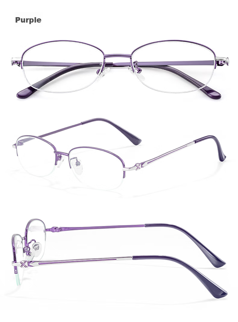 LESCA LUNETIER Reading Glasses for Women, Anti-Blue Light Radiation, High-Quality Genuine Product, High-Definition Presbyopic Glasses for Middle-Aged And Elderly, Fashionable Reading Glasses 29