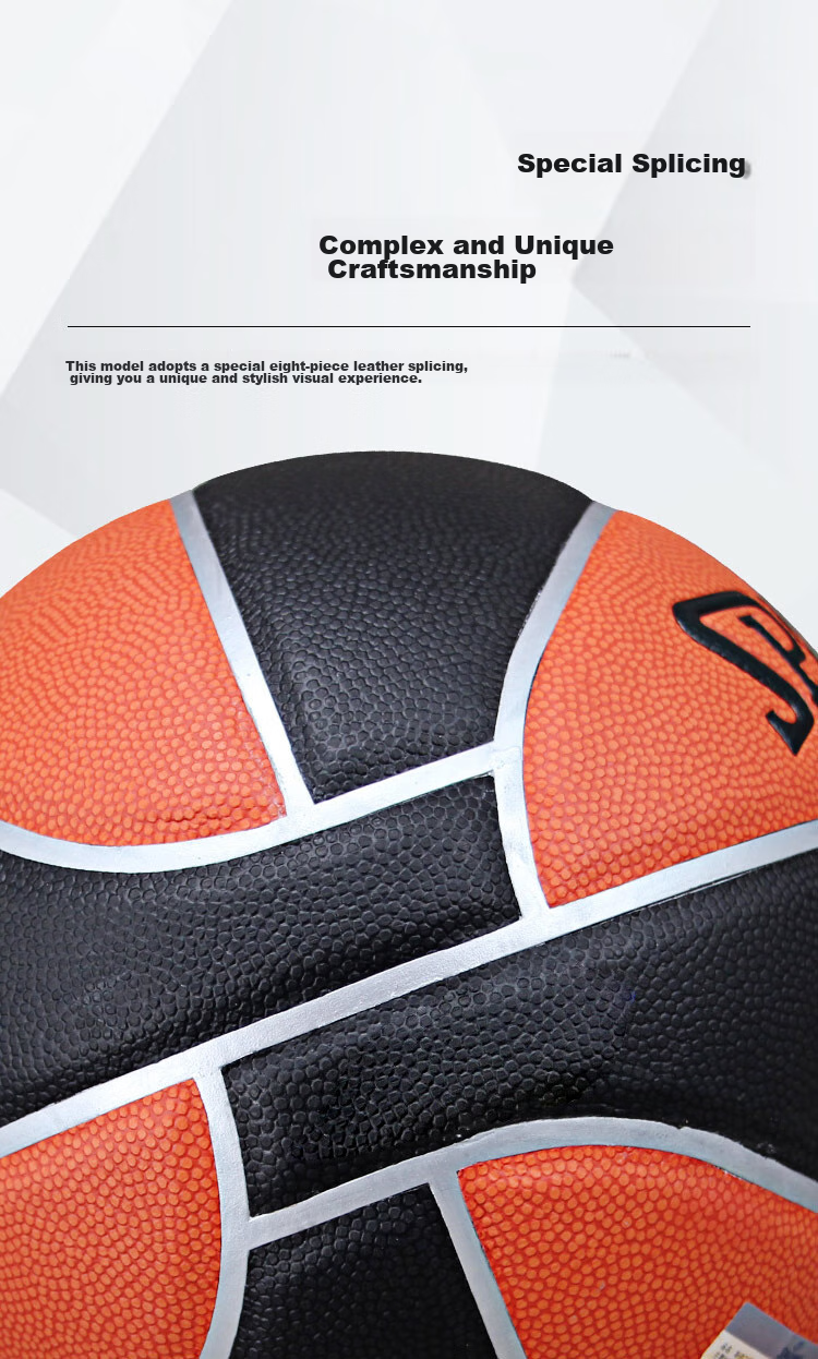 SPALDING , Official Basketball of European Basketball League, Size 7 PU Indoor Basketball, 77-100Y 4