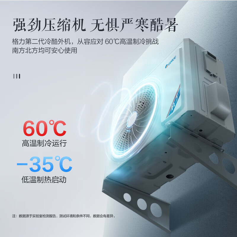 格力空调 云锦III 1.5匹 新一级能效 变频冷暖 卧室壁挂式空调挂机以旧换新 KFR-35GW/NhAe1BAj 1.5匹 一级能效