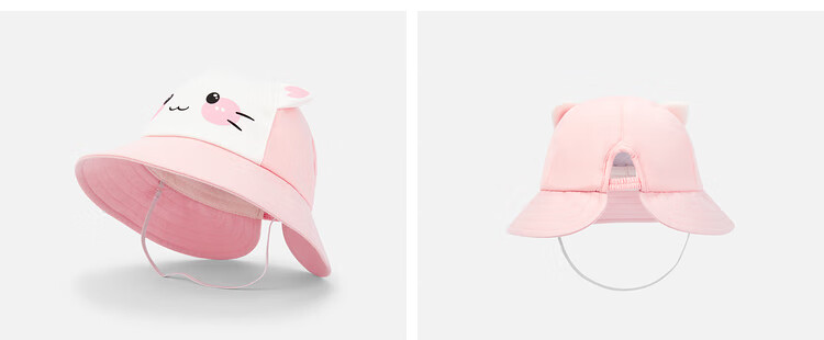 Balabala Kids Hat Boys Girls Bucket Hat 100% Cotton Comfortable Cartoon Cute 207125160201 8