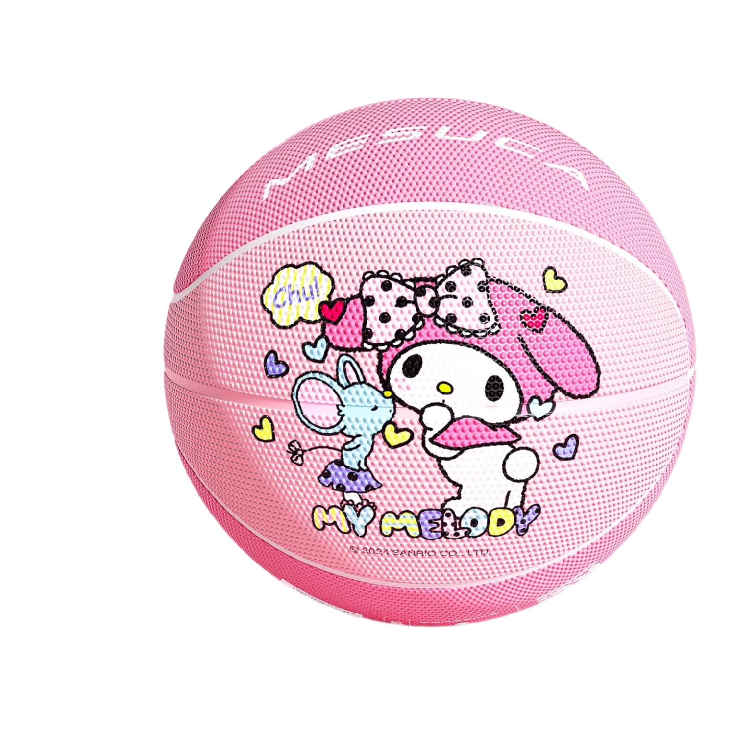 Xixia Melody Authentic Basketball, Children's Toy, Kindergarten Size 5, Elementary School Student Dedicated Training, Durable, for Ages 4-12, Sanrio