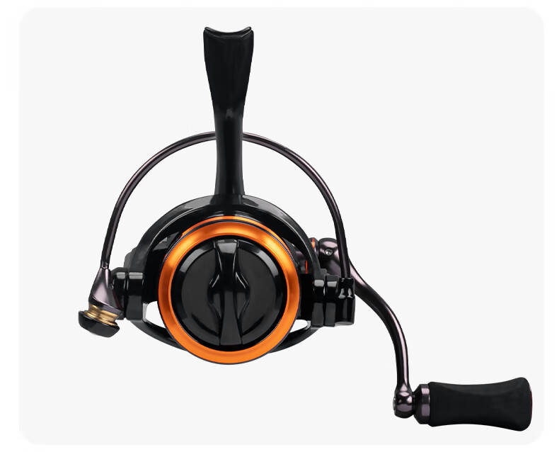 Guowangliya Micro Spinning Reel Upgraded Lightweight Small Bait Reel with Diagonal Mouth And Shallow Line Cup, Lure Reel Fishing Line Reel, 800 Medium Shallow Line Cup 18