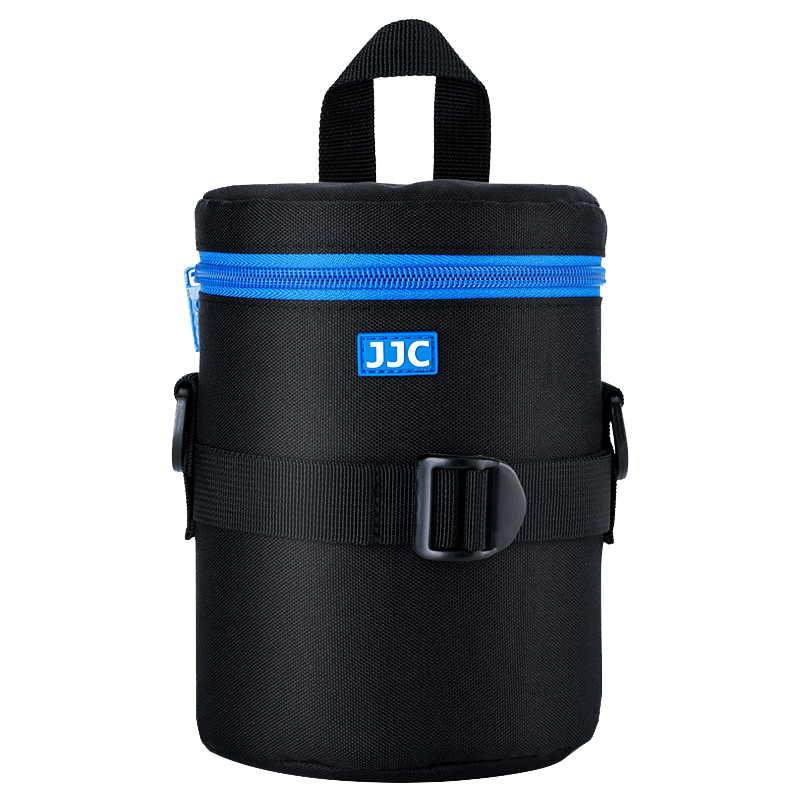 JJC Lens Bag Storage Tube Protective Case Compatible with Canon Nikon Sony Fuji Pentax Tamron DSLR Mirrorless Camera Lens Cover/Tube Photography Waist Pack, Can Be Worn As Waist Pack Or Shoulder Strap