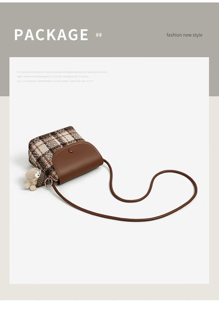Aiqinghai Handbag for Women, Shoulder Crossbody Bag, Phone Pouch, Stylish Small Purse, Light Luxury Birthday Mother's Day Gift, Practical Present for Mom 3