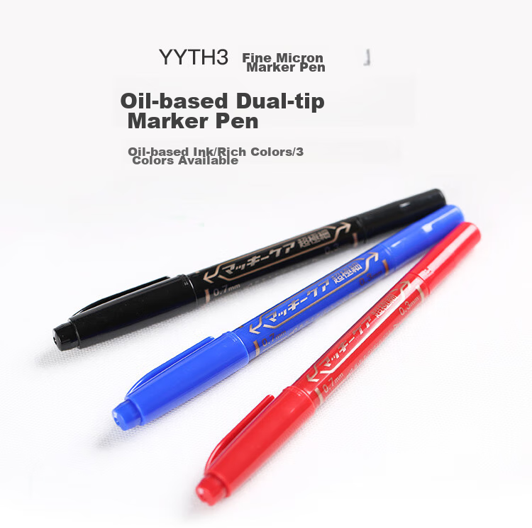 ZEBRA Retractable Marker Pen, Oil-Based Colorful Marker/logistics Chalky Pen/signature Pen, P-YYSS6, Gree 1