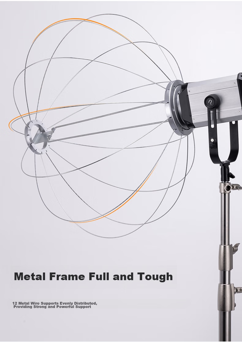 Ulanzi 45cm Portable Softbox with Hot Shoe Mount, Grid Light Diffusion Box for Studio Photography, Deep Parabolic Softbox, Multifunctional Convenient Photography Shooting Live Streaming Beauty Light 6