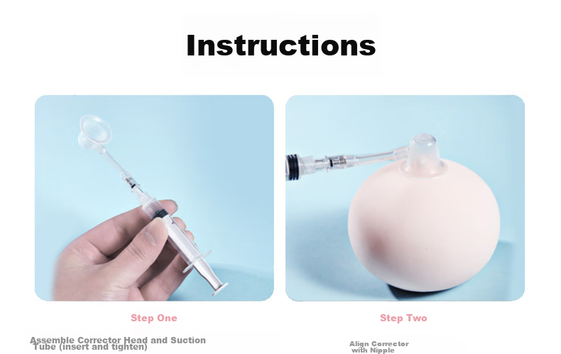 Shibeirou Nipple Corrector, Breast Pump, Short And Inward Auxiliary Breastfeeding Aid, Breastfeeding Tool, Discreet Shipping 7